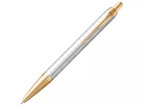 Шариковая ручка Parker IM Premium K318 Pearl GT, стержень: M, цвет чернил: blue, в подарочной упаковке. Шариковая ручка Parker IM Premium K318 Pearl GT, стержень: M, цвет чернил: blue, в подарочной упаковке.