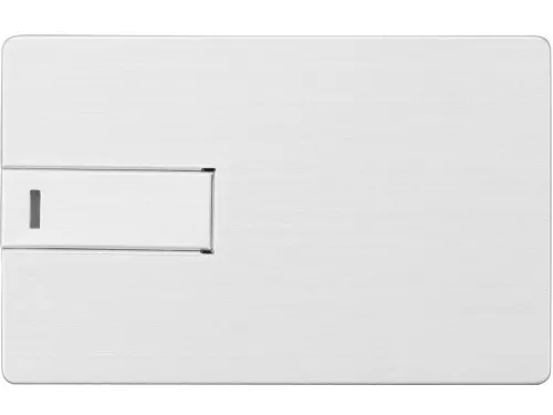Флеш-карта USB 2.0 16 Gb в виде металлической карты Card Metal, серебристый фото 2 Флеш-карта USB 2.0 16 Gb в виде металлической карты Card Metal, серебристый фото 2