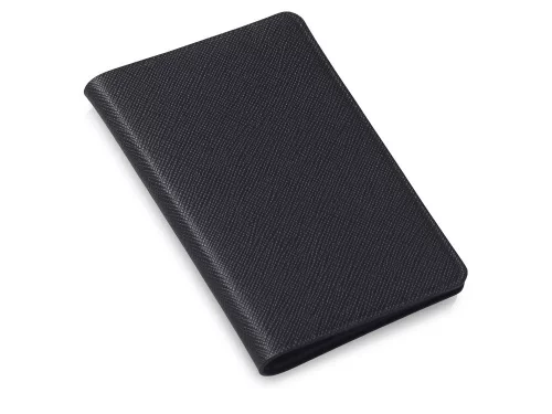 Футляр-книжка на 4-е карты с RFID Favor, черный