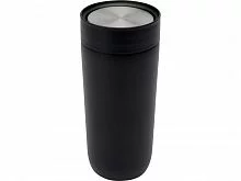 Camden кружка из нержавеющей стали, сертифицированный RCS, 350 м, сплошной черный