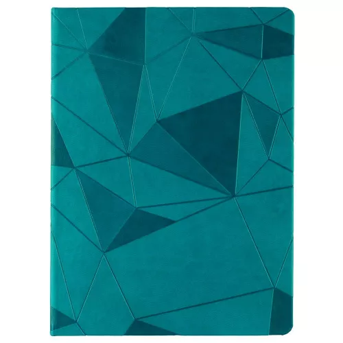 Ежедневник Gems, недатированный, бирюзовый фото 3