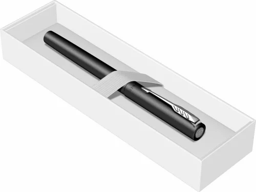 Ручка-роллер Parker Vector XL Black CT, стержень: F, цвет чернил:black, в подарочной упаковке фото 9