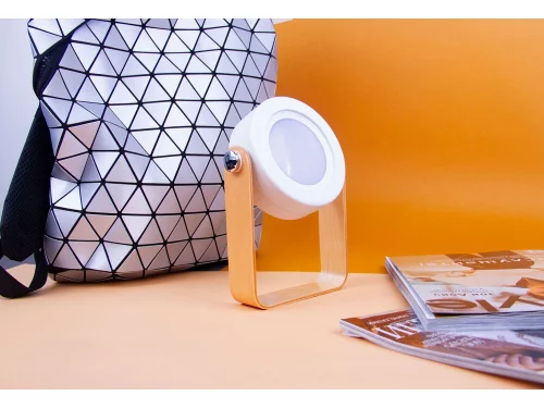 Rombica LED Oko, белый/дерево фото 4