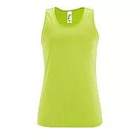 Майка женская SPORTY TT WOMEN, зеленое яблоко