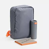 Набор Flexpen Travel, серый с оранжевым