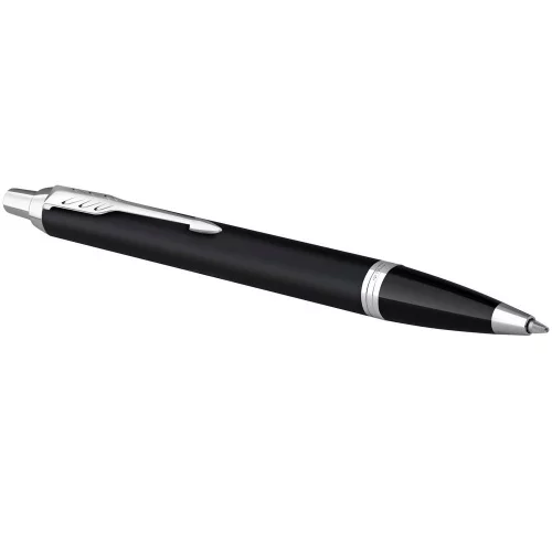 Ручка шариковая Parker IM Essential Muted Black CT, черная фото 2