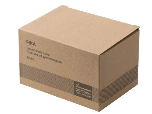 Подставка для ручек и телефона Fika, натуральный/серый фото 8