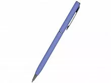 Ручка шариковая автоматическая BrunoVisconti® PALERMO цвет корпуса фиолетовый, soft-touch, 0.7 мм