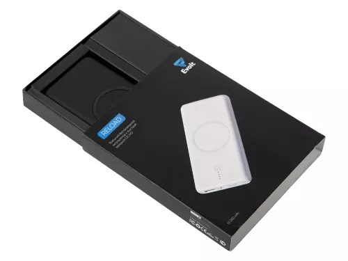 Внешний беспроводной аккумулятор c QC/PD Reload, 10000 mAh, черный (Р) фото 8 Внешний беспроводной аккумулятор c QC/PD Reload, 10000 mAh, черный (Р) фото 8