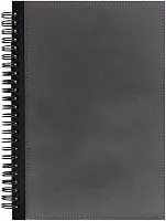 Ежедневник Notera Maxi, недатированный, серый