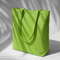 Сумка из хлопка Carryme 105, зеленое яблоко