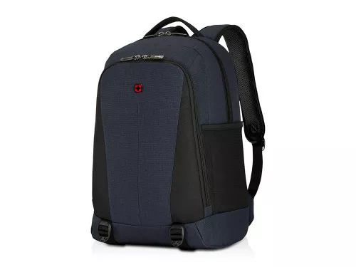 Рюкзак WENGER Oryson 16, серый/чёрный, переработанный ПЭТ/Полиэстер, 32х45х19 см, 25 л.
