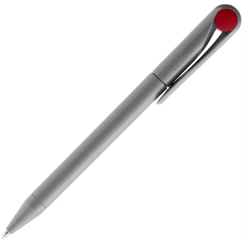 Ручка шариковая Prodir DS1 TMM Dot, серая с красным фото 3 Ручка шариковая Prodir DS1 TMM Dot, серая с красным фото 3