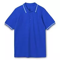 Рубашка поло Virma Stripes, ярко-синяя