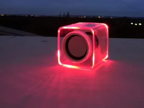 Портативная колонка Xoopar модель iLO Speaker STEREO 10 Вт, белый фото 14