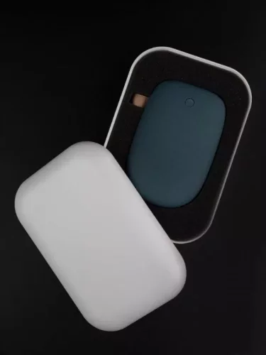 Внешний аккумулятор Pebble 7800 мАч, серо-синий фото 5