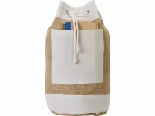 Рюкзак Jute из джута на одной лямке фото 10
