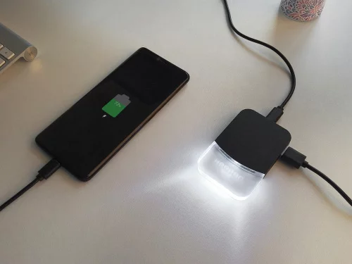 USB хаб Mini iLO Hub, черный фото 5