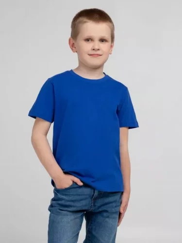 Футболка детская Regent Kids 150, ярко-синяя (royal) фото 4