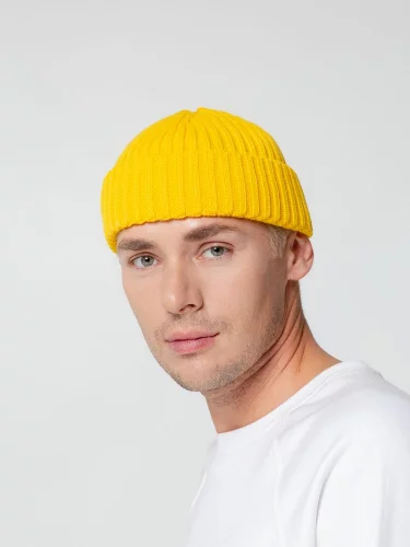 Шапка Hipsta, желтая фото 4