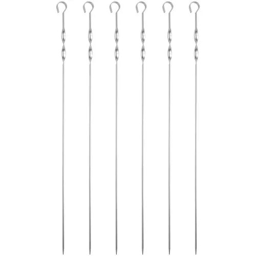 Набор шампуров в чехле Long Bower, серый фото 3