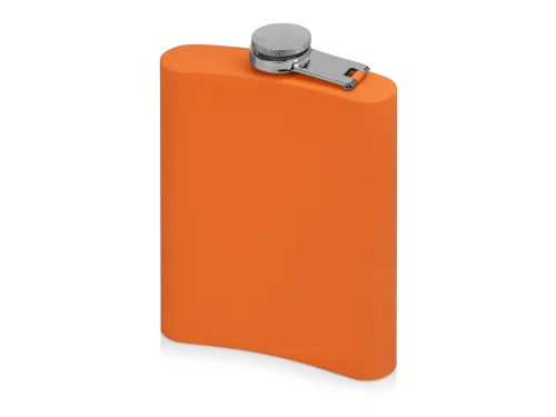 Фляжка 240 мл Remarque soft touch, 304 сталь, оранжевый фото 4 Фляжка 240 мл Remarque soft touch, 304 сталь, оранжевый фото 4