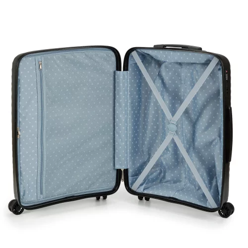 Чемодан TORBER СЕЛИГЕР, черный, полипропилен, 66 х 47 х 26 см, 56 л фото 4 Чемодан TORBER СЕЛИГЕР, черный, полипропилен, 66 х 47 х 26 см, 56 л фото 4