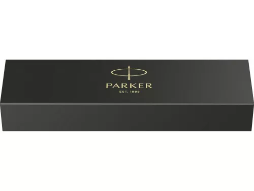 Ручка роллер Parker IM Monochrome Blue, стержень:F, цвет чернил: black, в подарочной упаковке. фото 6