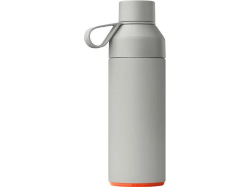Бутылка для воды Ocean Bottle объемом 500 мл с вакуумной изоляцией, серый фото 2