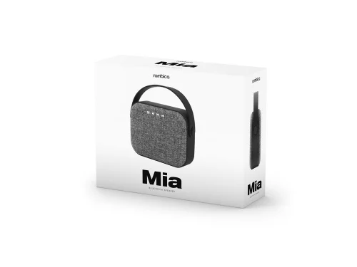 Портативная колонка Rombica Mysound Mia с логотипом, серый фото 4