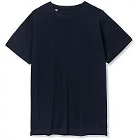 Футболка унисекс T-Bolka 180, темно-синяя (navy)