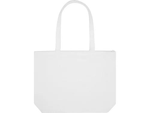 Weekender эко-сумка из переработанного материала Aware™ плотностью 500 г/м² - Белый фото 6