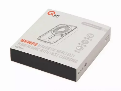 Беспроводной магнитный внешний аккумулятор с QC\PD «MagnifIQ», 10000 мАч, 15 Вт фото 4