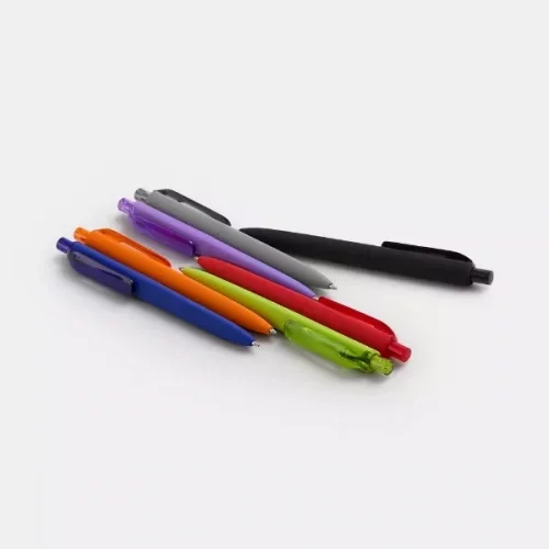 Ручка шариковая Prodir DS8 PRR-T Soft Touch, серая фото 8