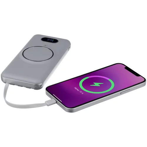 Внешний аккумулятор Omni Pro 10000 мАч, серый фото 7