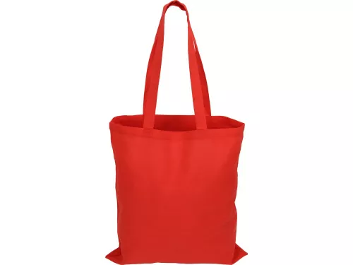Сумка для шопинга Carryme 140 хлопковая, 140 г/м2, красный фото 2