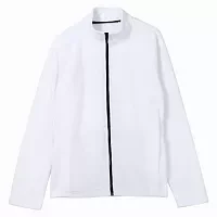Куртка флисовая унисекс Manakin, белая
