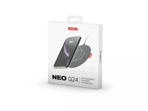 Беспроводное зарядное устройство NEO Q24 Quick, 15 Вт фото 3 Беспроводное зарядное устройство NEO Q24 Quick, 15 Вт фото 3