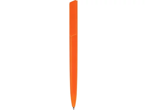 Ручка пластиковая шариковая Taper Solid, матовый оранжевый фото 3