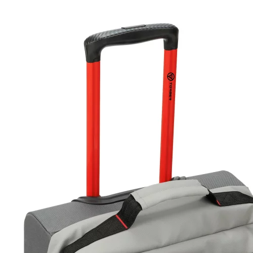 Сумка на колесах TORBER РИТМ, серый, полиэстер 900D с PU покрытием, 49 x 35,5 x 26 см, 35 л фото 6