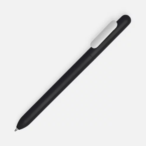 Ручка шариковая Swiper Soft Touch, черная с белым Ручка шариковая Swiper Soft Touch, черная с белым