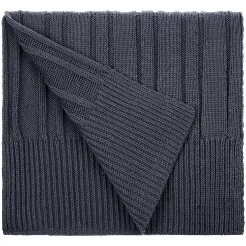 Шарф Knit Beat, серый (графит)