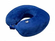 Подушка для путешествий с эффектом памяти Мемо Drowsy Royal Blue