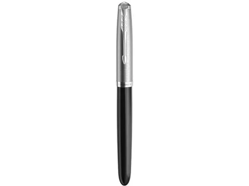 Перьевая ручка Parker 51 CORE BLACK CT, перо: F, цвет чернил: black, в подарочной упаковке. фото 2 Перьевая ручка Parker 51 CORE BLACK CT, перо: F, цвет чернил: black, в подарочной упаковке. фото 2