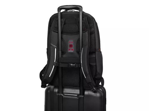 Рюкзак WENGER Cosmic 17, чёрный, переработанный ПЭТ/ПВХ/полиэстер, 34 x 23 x 49 см, 30 л фото 6