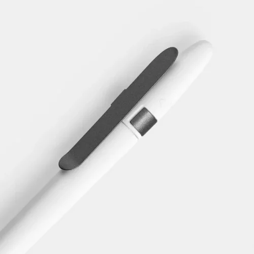 Ручка шариковая Prodir DS5 TSM Metal Clip, белая с серым фото 5
