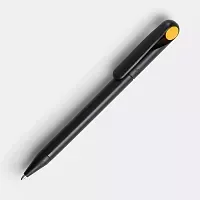 Ручка шариковая Prodir DS1 TMM Dot, черная с желтым