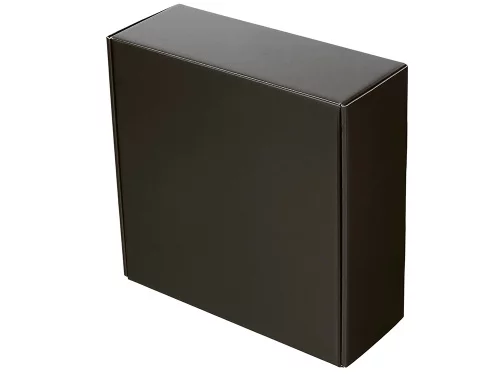 Коробка подарочная Raven, L, черная, вн. размер 260х260х100 мм. фото 2