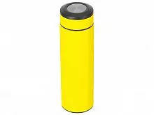 Вакуумный термос Vacuum Flask C1, soft touch, 420мл, желтый