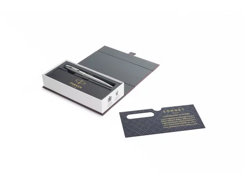 Ручка шариковая Parker Sonnet Core Stainless Steel CT, серебристый фото 3